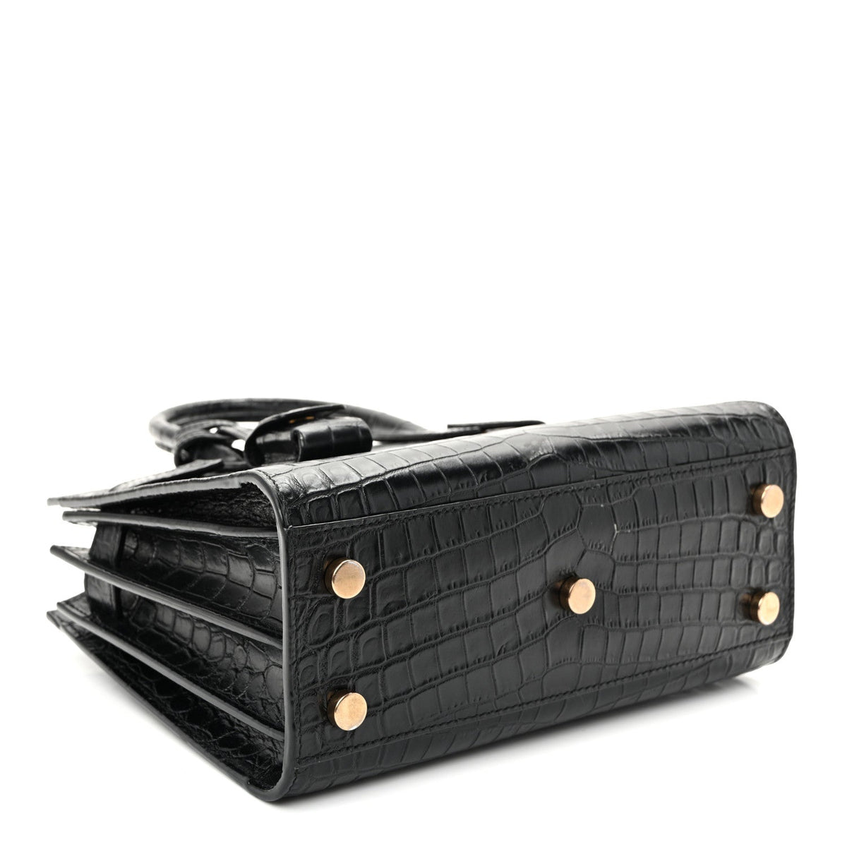 Nano Calfskin Handbag - Black