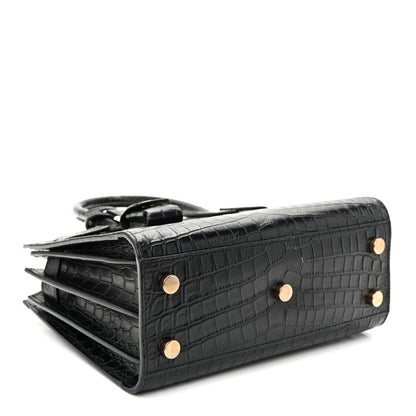 Nano Calfskin Handbag - Black