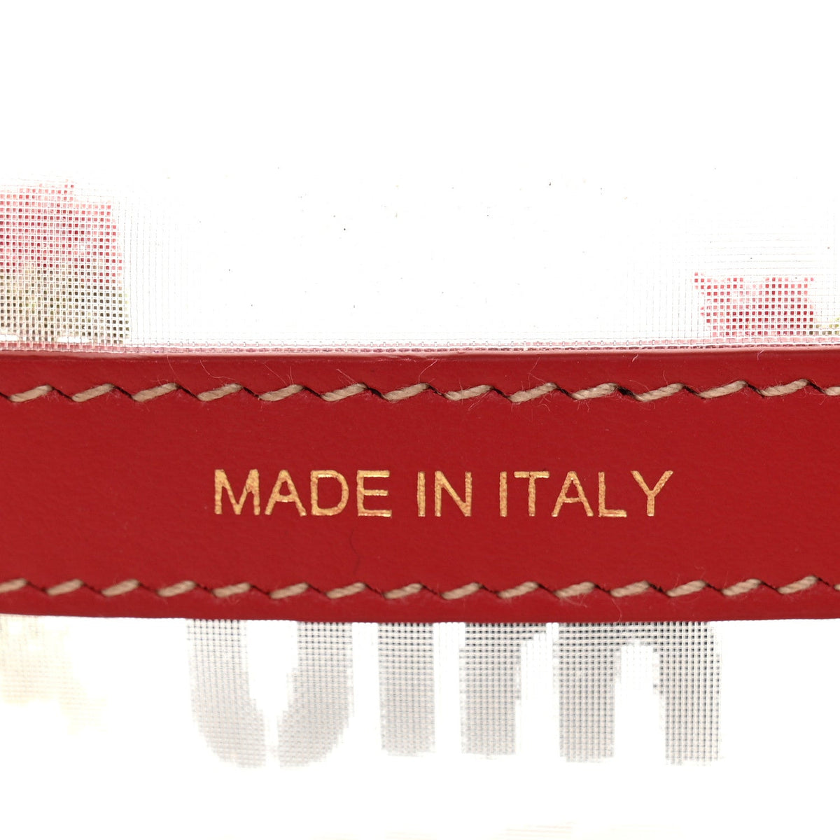 Mini Nappa Handbag - Red