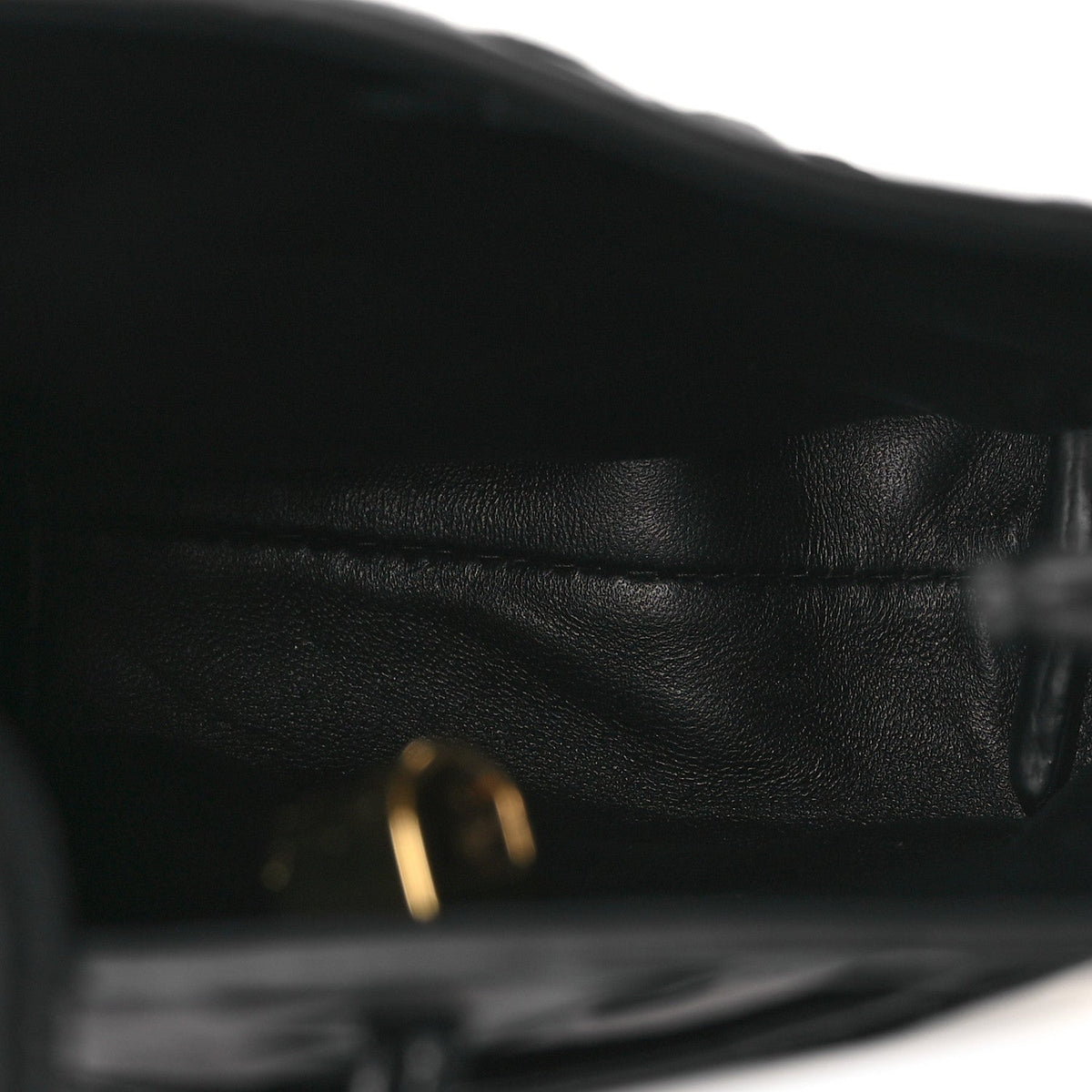 Nappa Pouch - Black