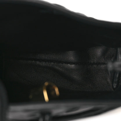 Nappa Pouch - Black