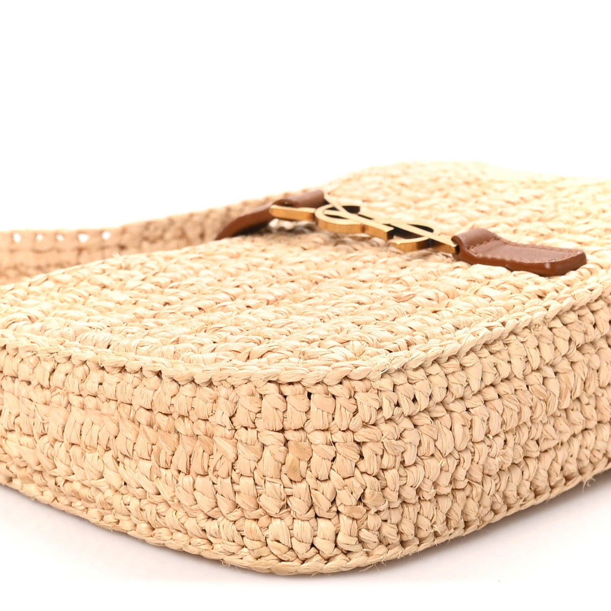 Mini Calfskin Hobo Bag - Natural