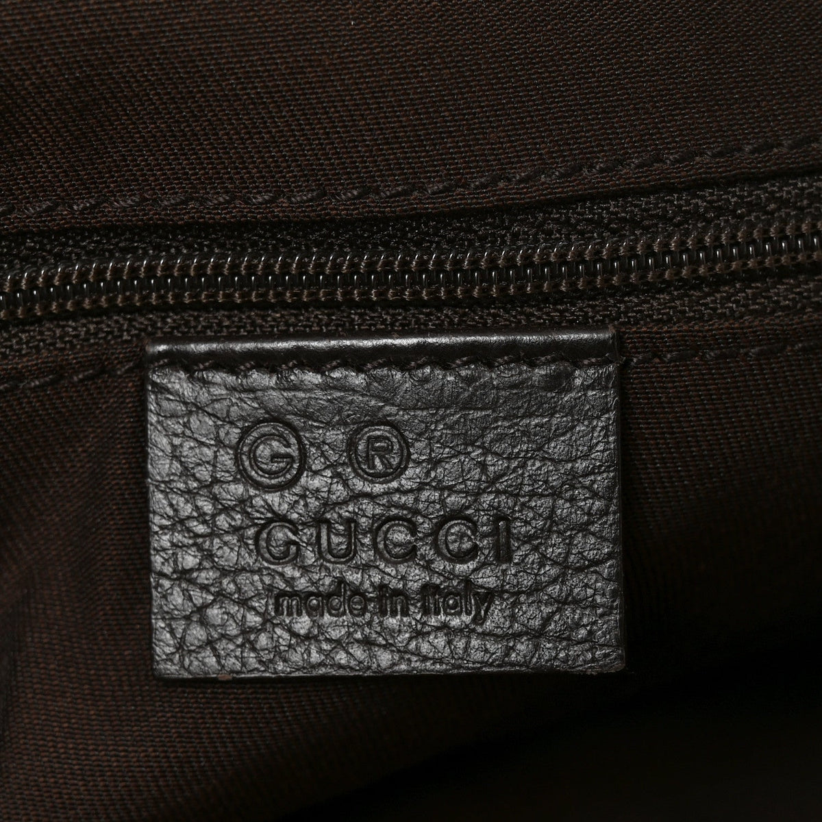 Nylon Handbag - Brown