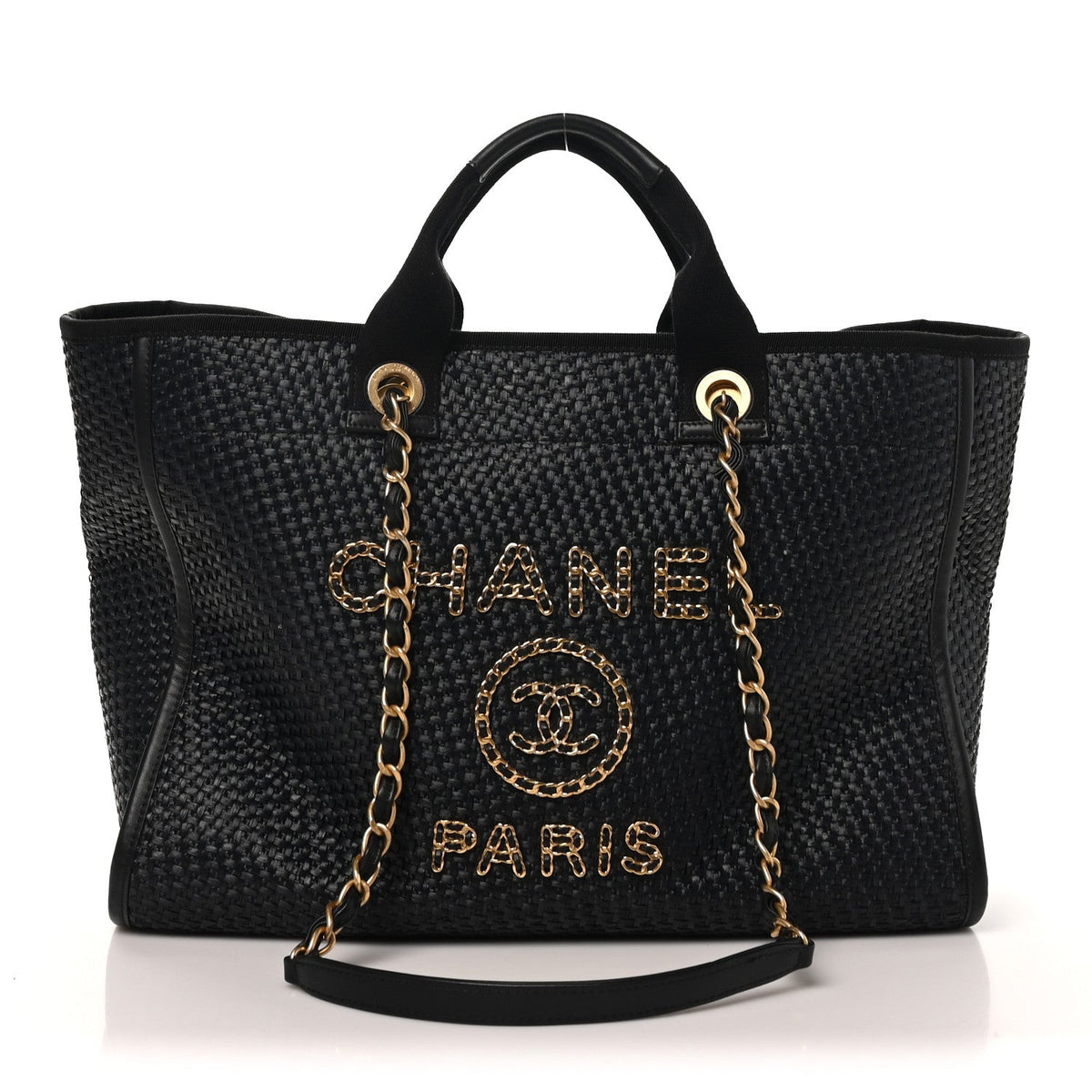 Medium Calfskin Tote Bag - Black