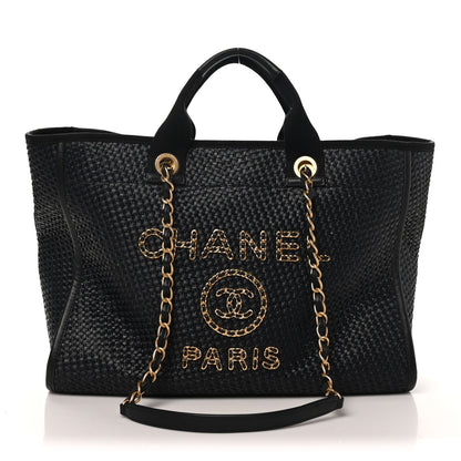 Medium Calfskin Tote Bag - Black