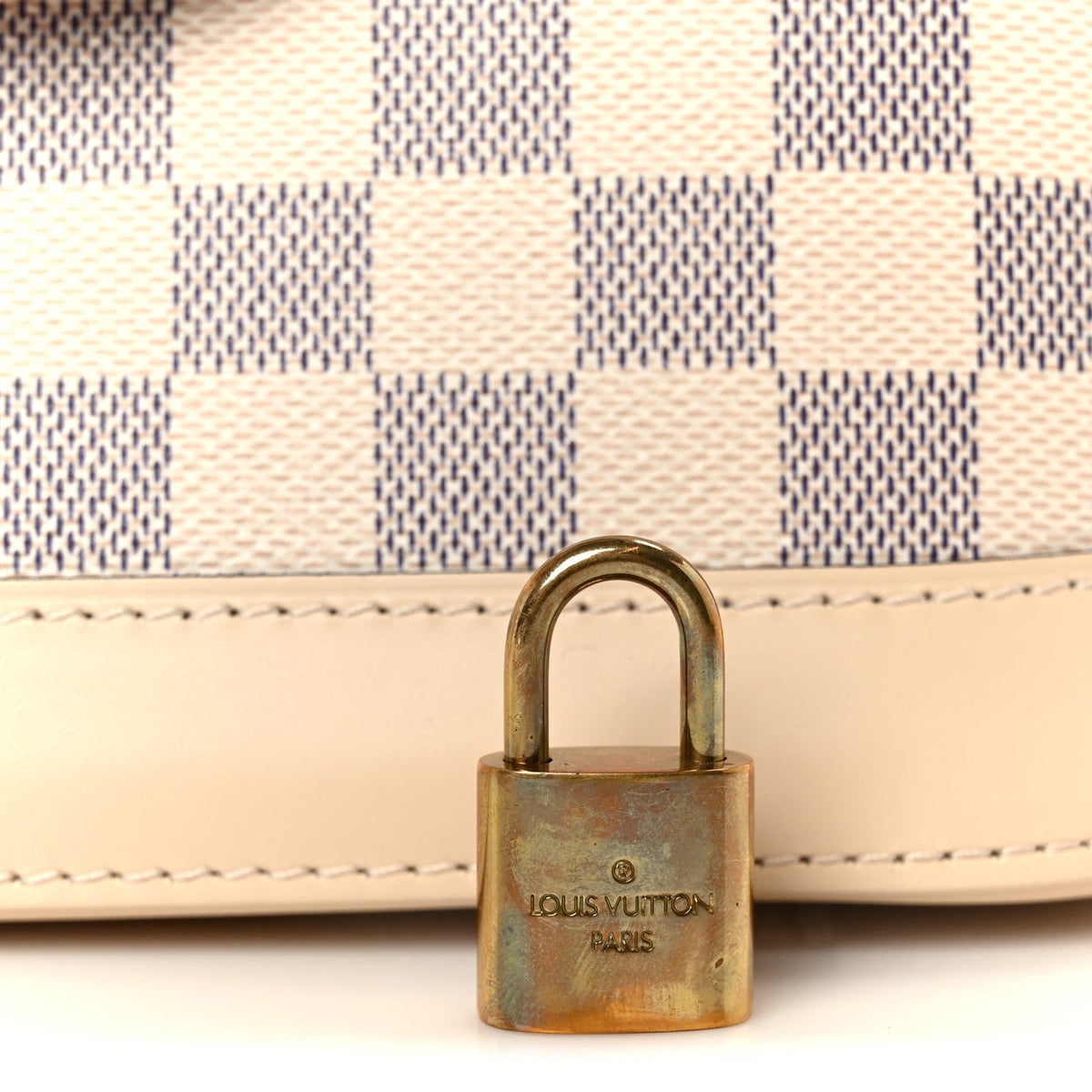 Damier Azur Braided Alma Bb Handbag
