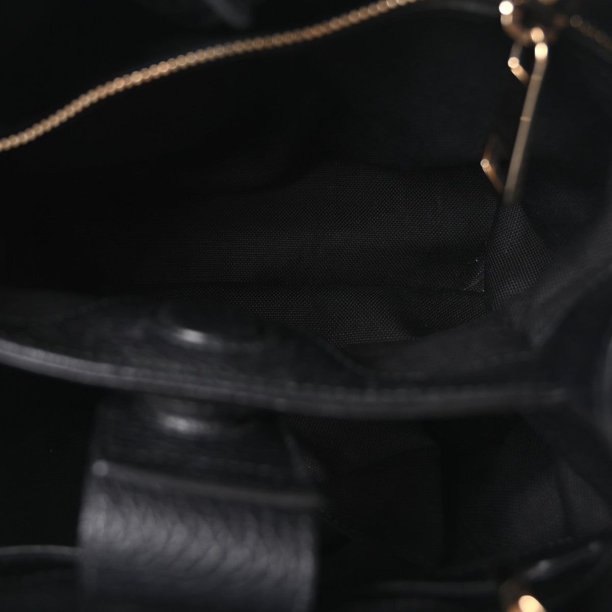 Small Calfskin Tote Bag - Black