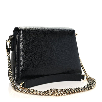 Calfskin Crossbody Bag - Black