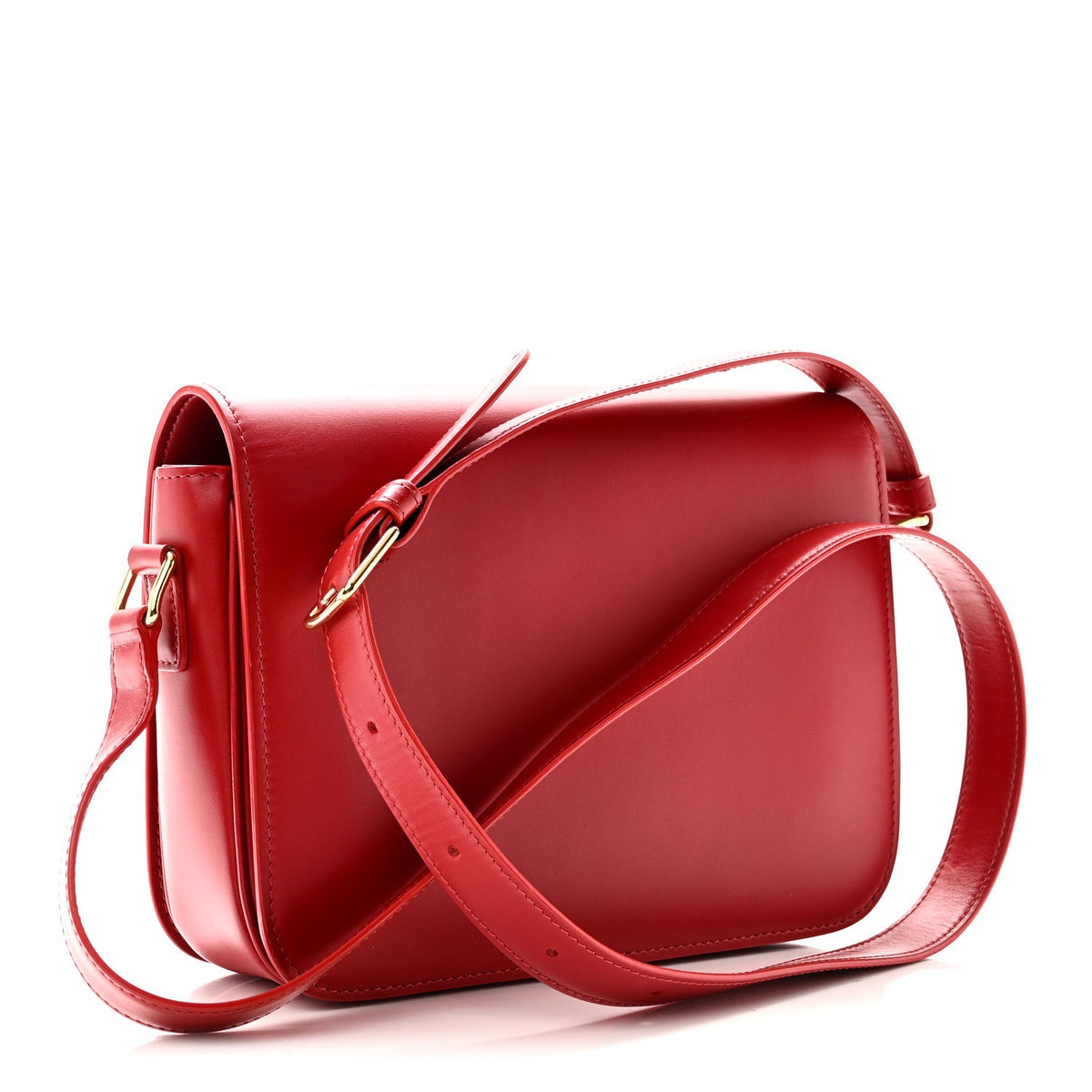 Medium Calfskin Handbag - Red