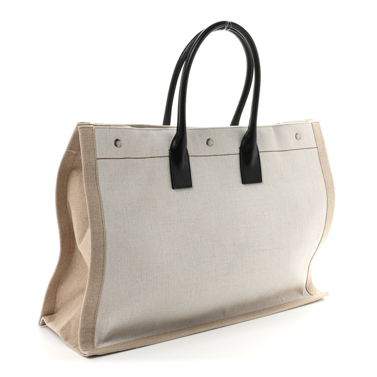 Small Calfskin Tote Bag - White