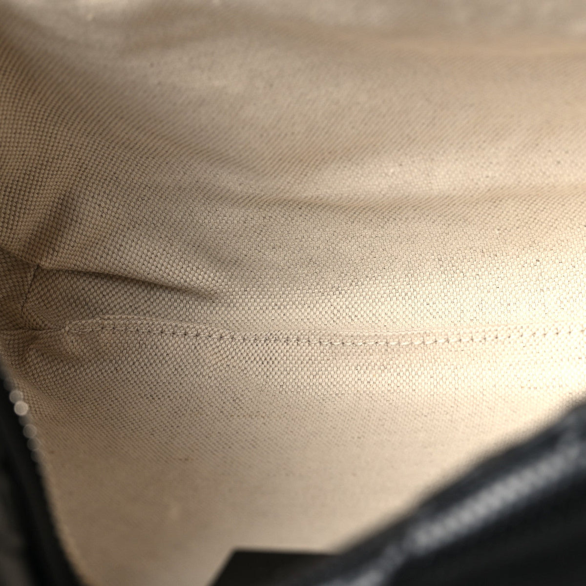 Calfskin Belt Bag - Black