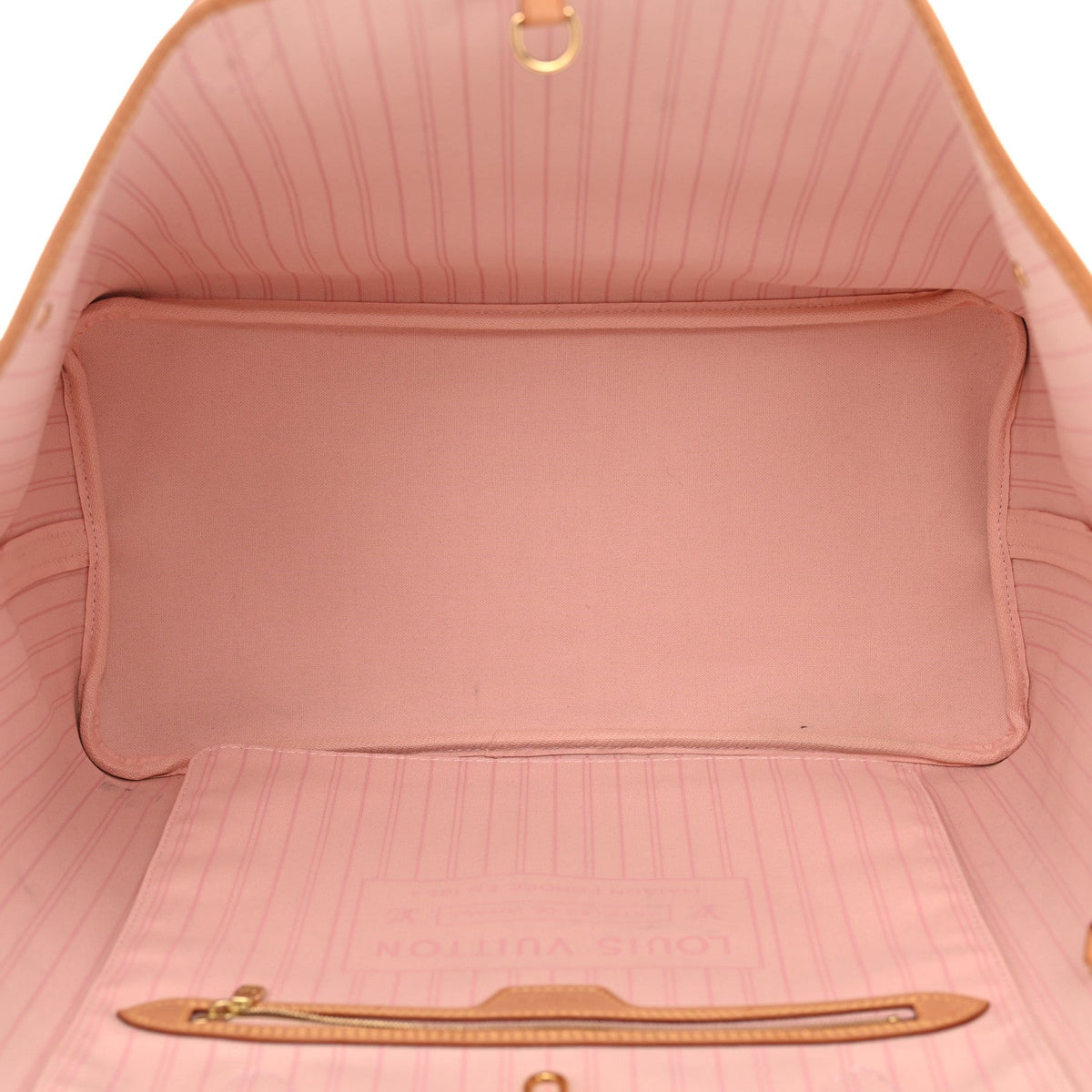 Damier Azur Neo Neverfull Gm Rose Baller Handbag