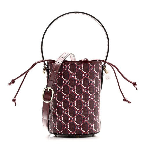 Mini Bucket Bag - Red