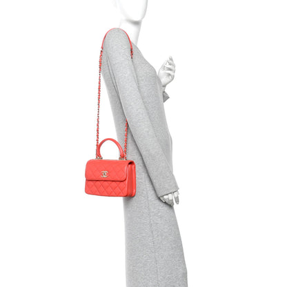 Mini Quilted Lambskin Flap Shoulder Bag