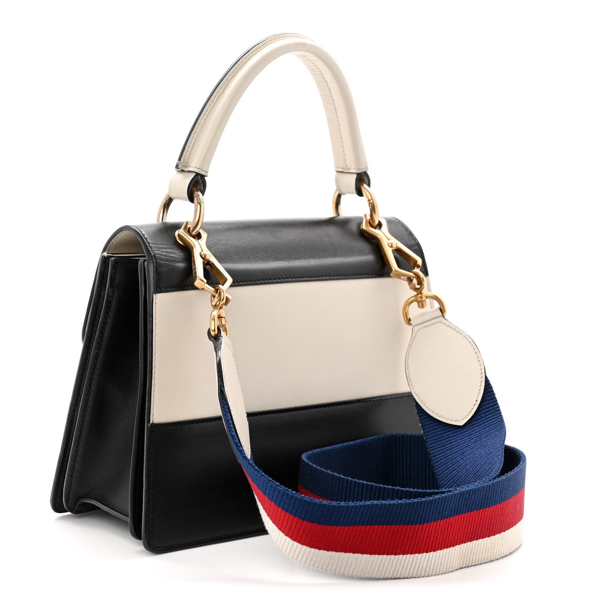Small Calfskin Handbag - Black