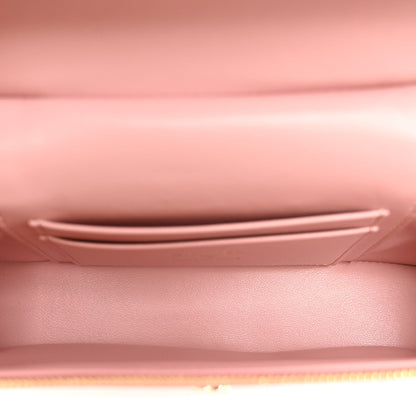 Calfskin Handbag - Pink
