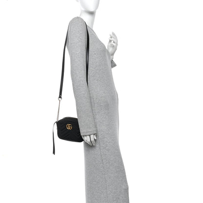 Mini Calfskin Shoulder Bag - Black