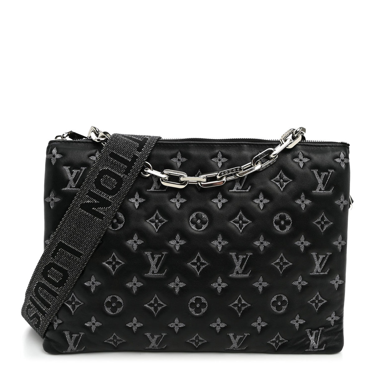 Lambskin Handbag - Black