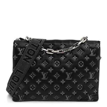 Lambskin Handbag - Black