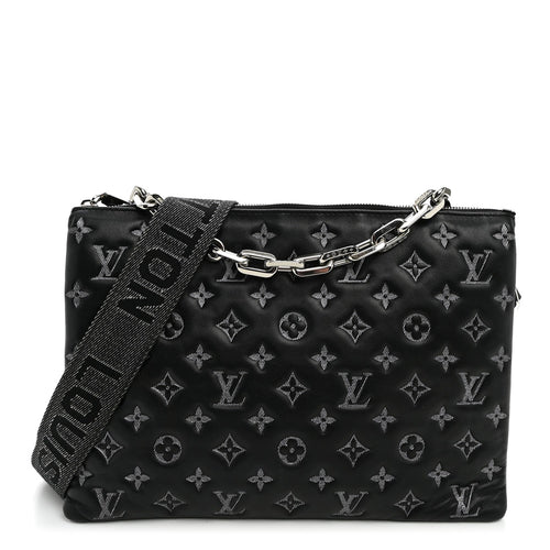 Lambskin Handbag - Black