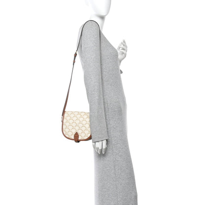 Medium Canvas Handbag - White