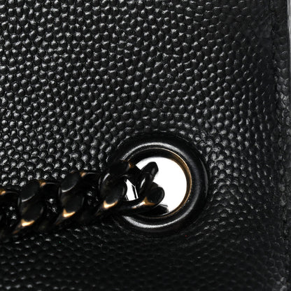 Medium Satchel Bag - Black