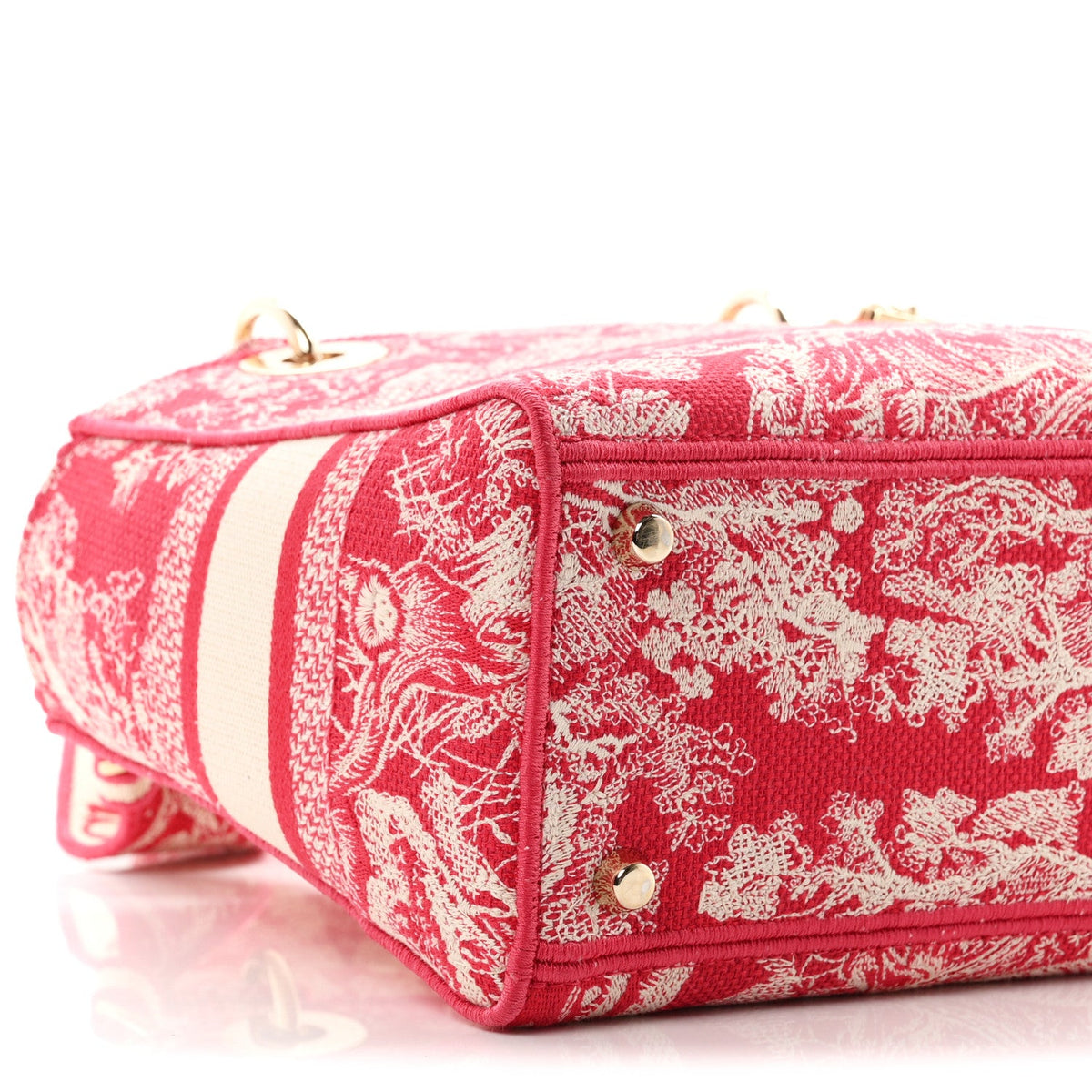 Medium Canvas Handbag - Red
