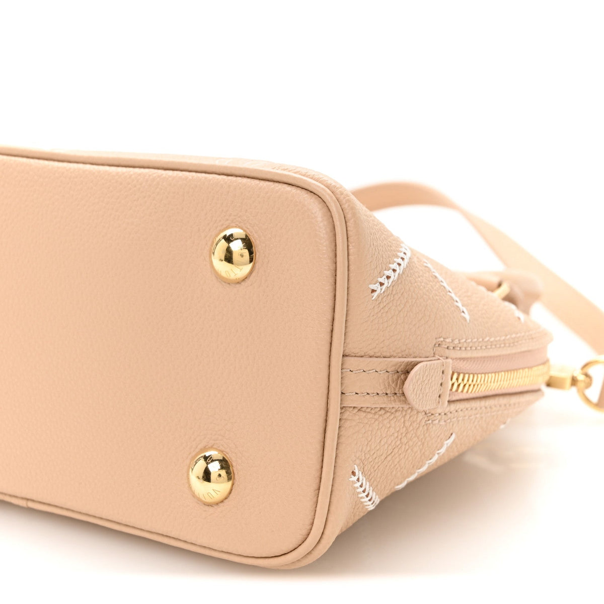 Empreinte Bi-Color Alma Bb Hazelnut Handbag