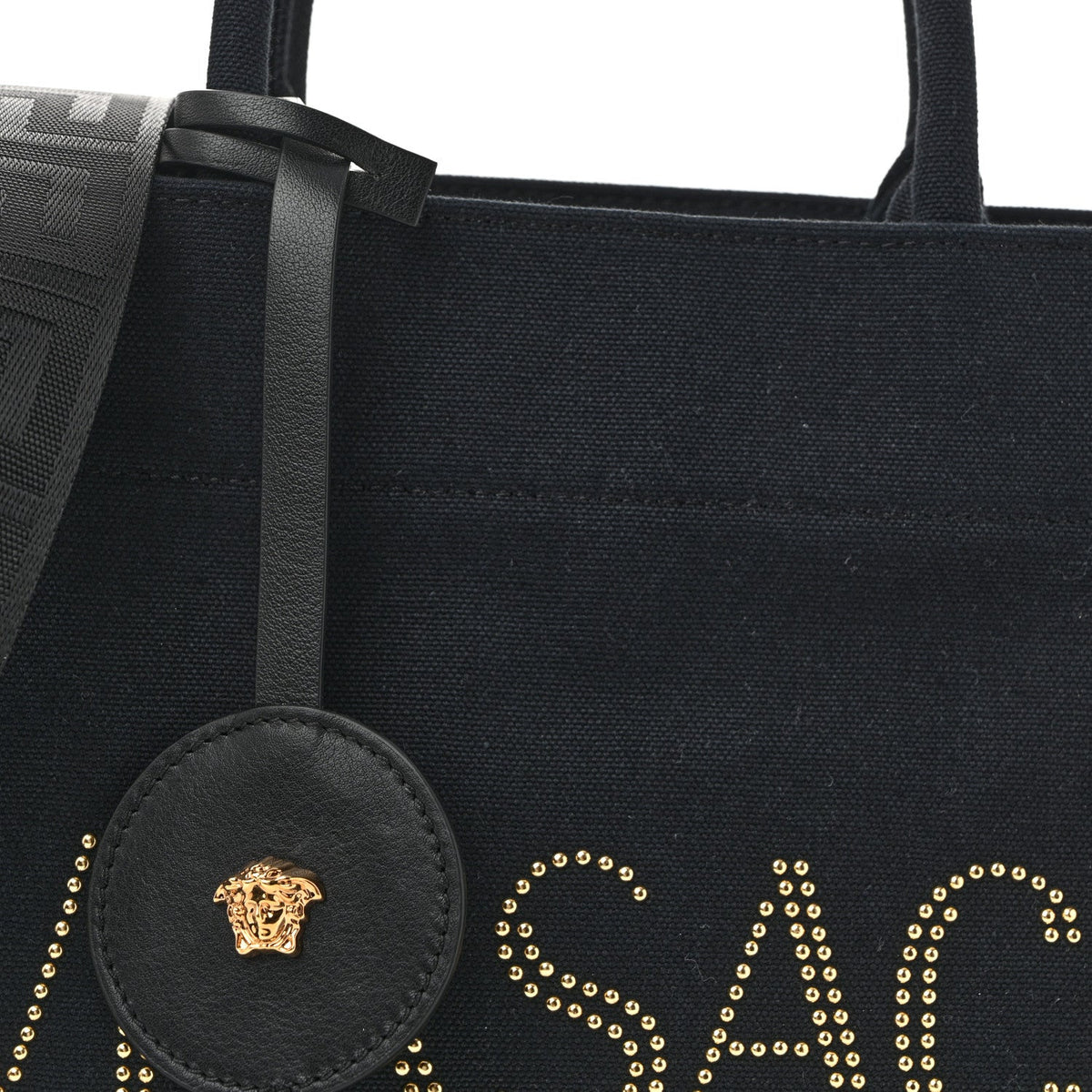 Small Canvas Tote Bag - Black
