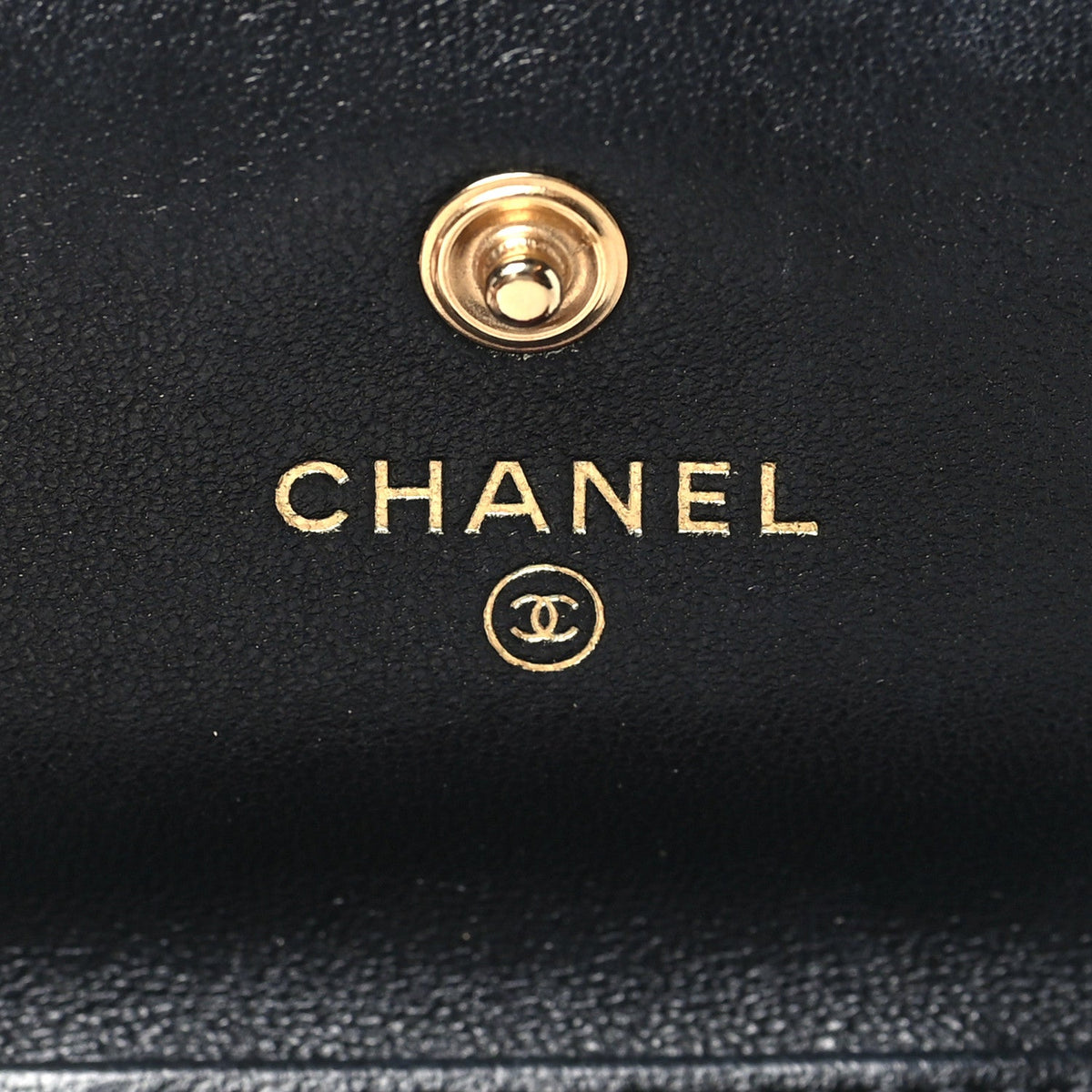 Quilted Lambskin Clutch Bag - Black