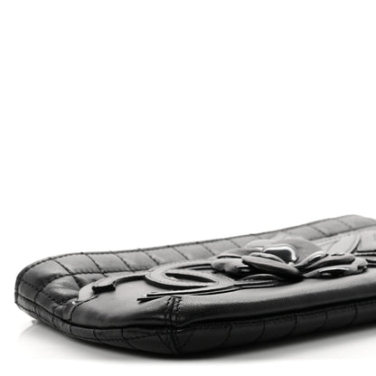 Lambskin Pouch - Black