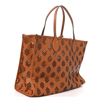 Medium Calfskin Tote Bag - Brown
