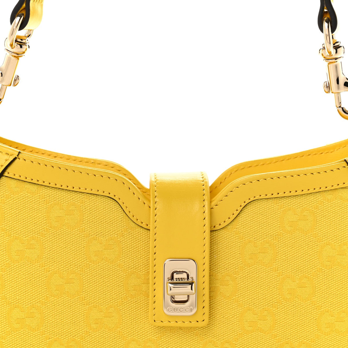 Mini Calfskin Shoulder Bag - Yellow