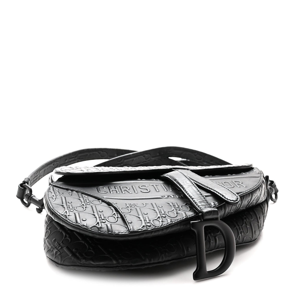 Calfskin Handbag - Black