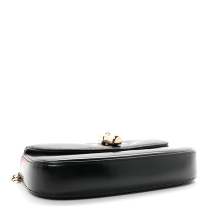 Small Calfskin Handbag - Black