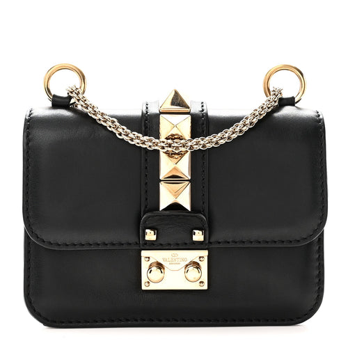 Mini Flap Shoulder Bag - Black