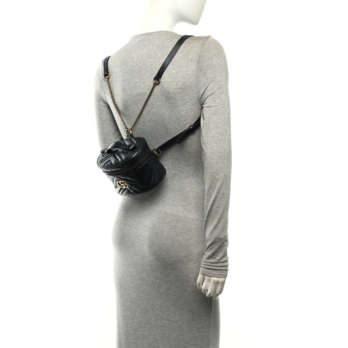 Mini Calfskin Backpack - Black
