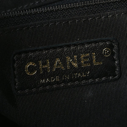 Large Calfskin Handbag - Black