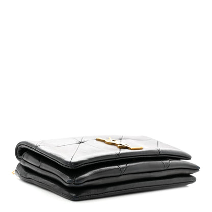 Lambskin Wallet Bag - Black