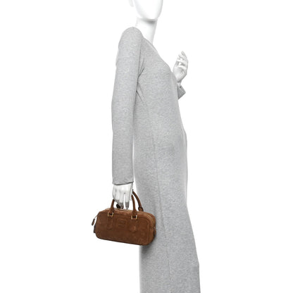 Suede Handbag