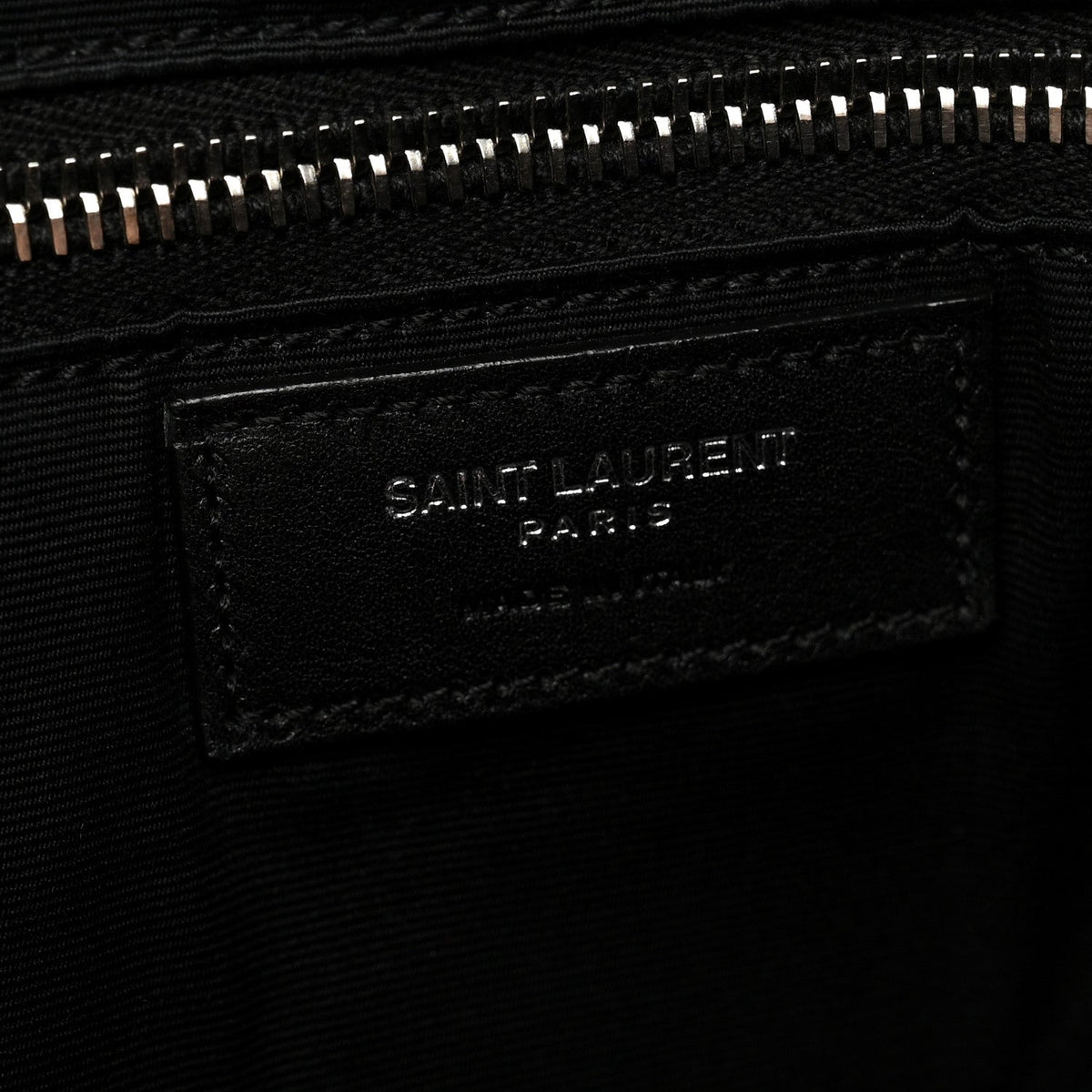 Calfskin Tote Bag - Black