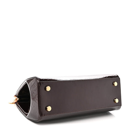 Vernis Brea Mm Amarante Handbag