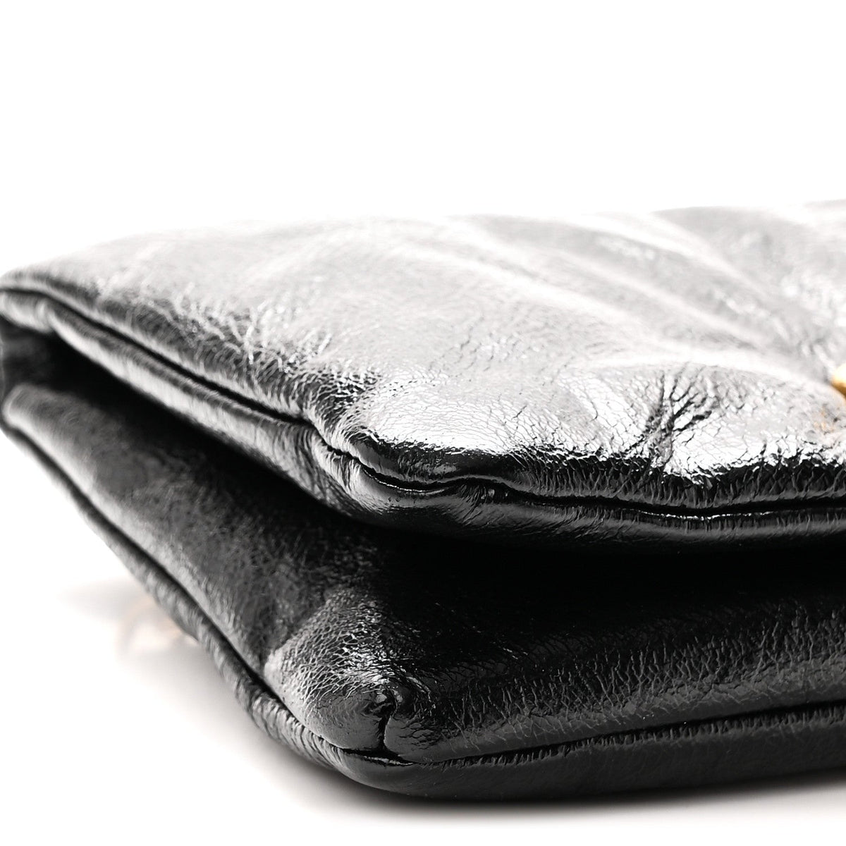 Medium Calfskin Shoulder Bag - Black