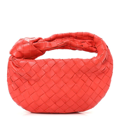 Mini Nappa Handbag - Red