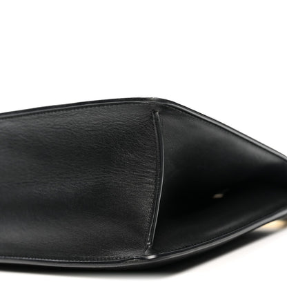 Medium Calfskin Shoulder Bag - Black