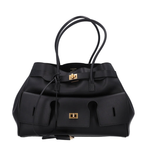 Medium Calfskin Handbag - Black