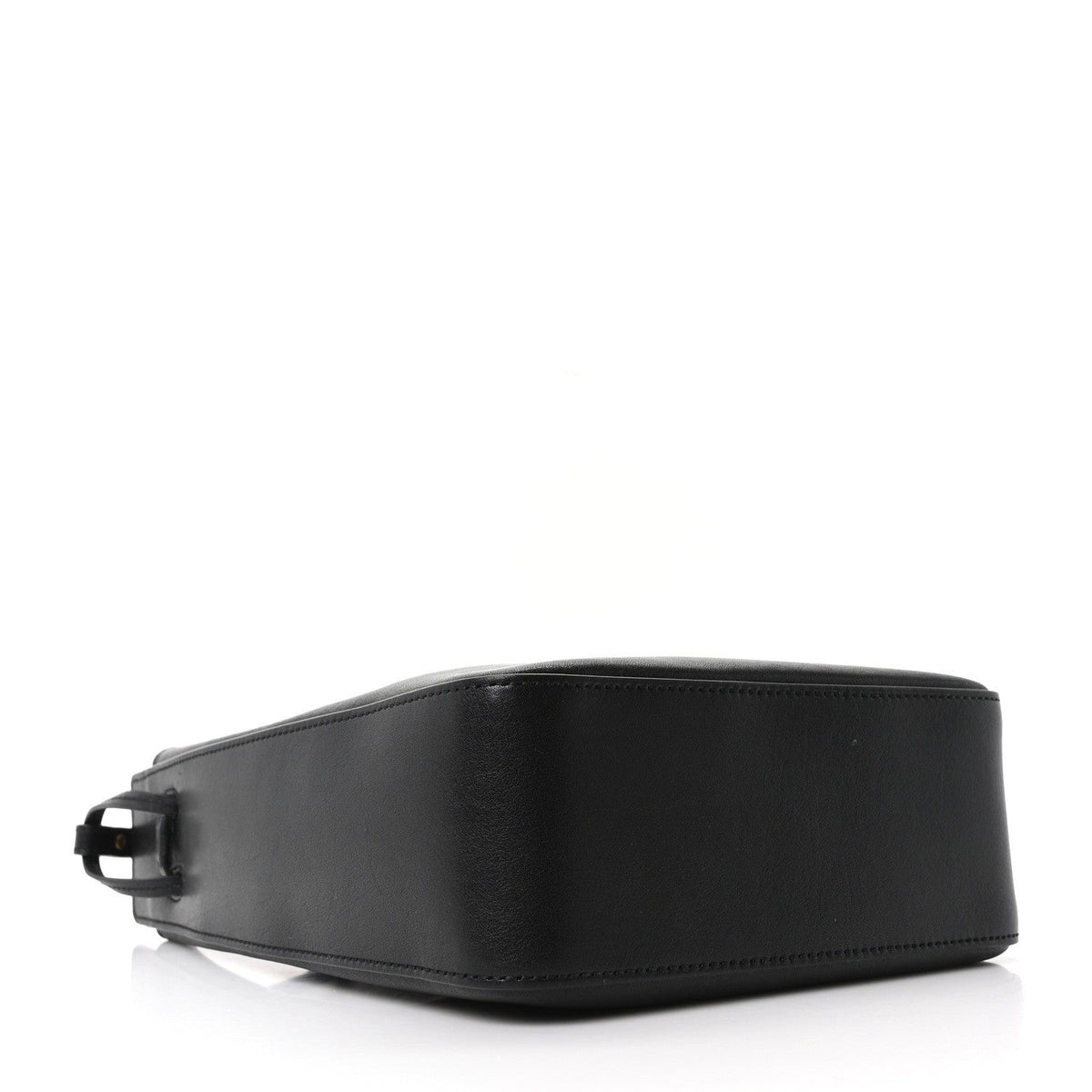 Small Calfskin Bucket Bag - Black