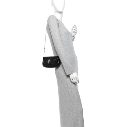 Small Calfskin Handbag - Black