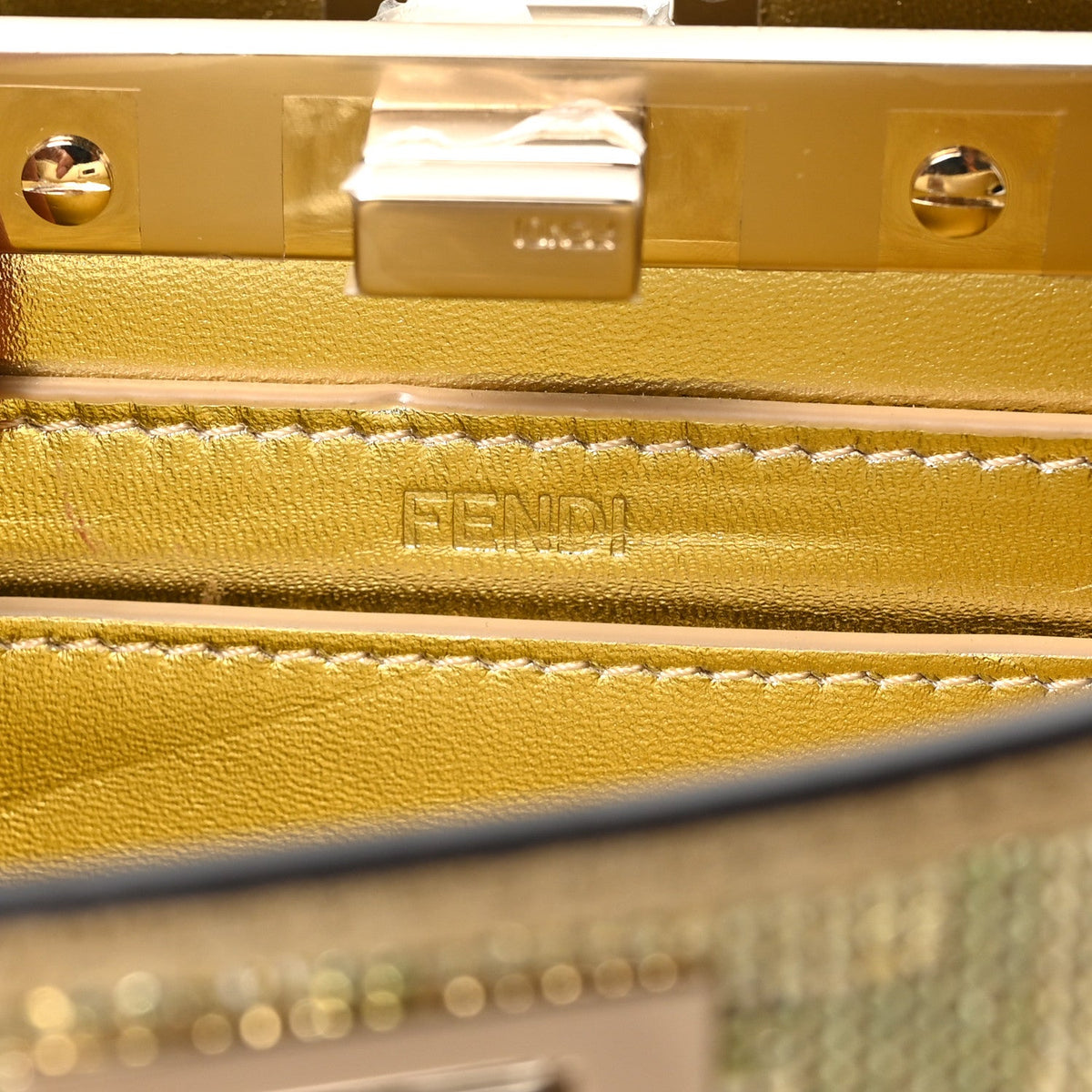 Satchel Bag - Gold
