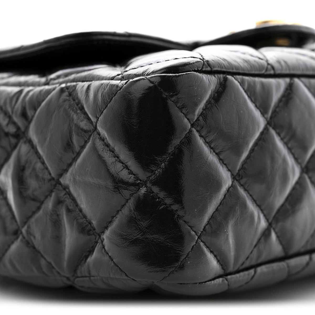 Quilted Calfskin Hobo Bag - Black